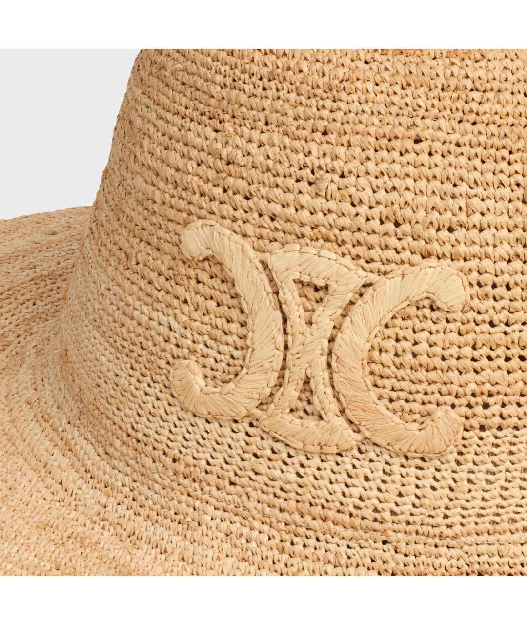 CELINE Бежевая шляпа, фото 3