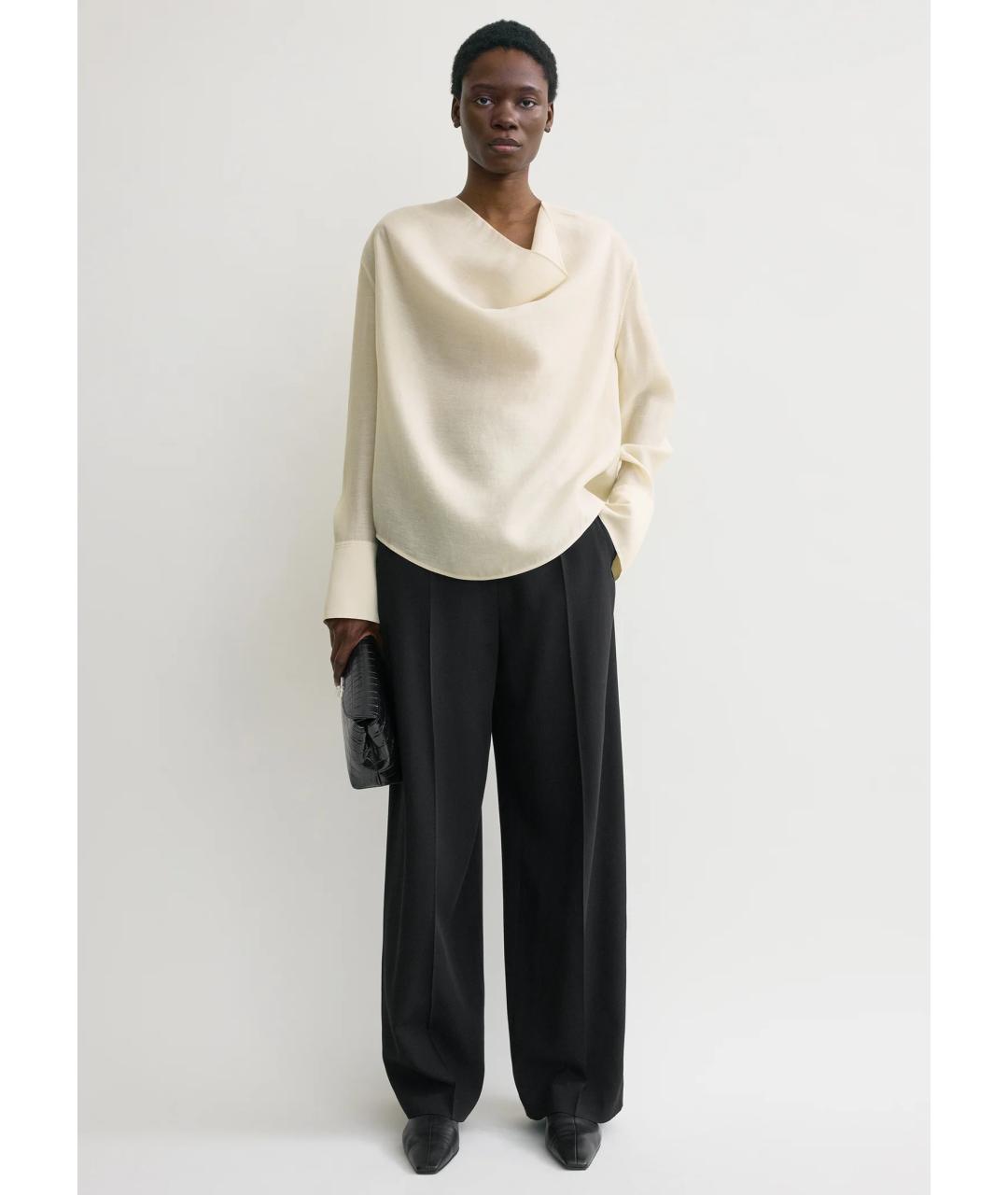 TOTEME Бежевая блузы, фото 2