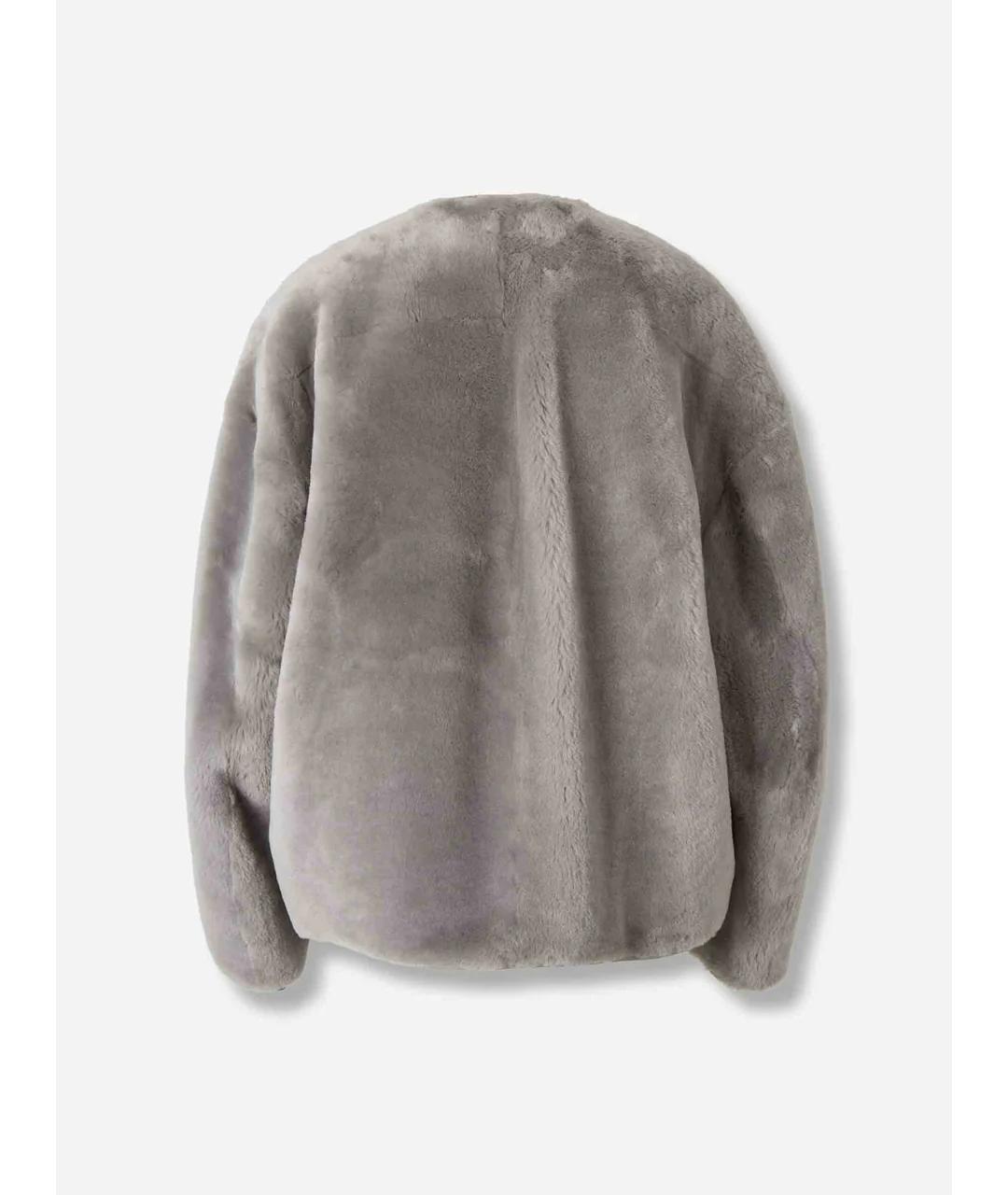 TOTEME Серая шуба, фото 2