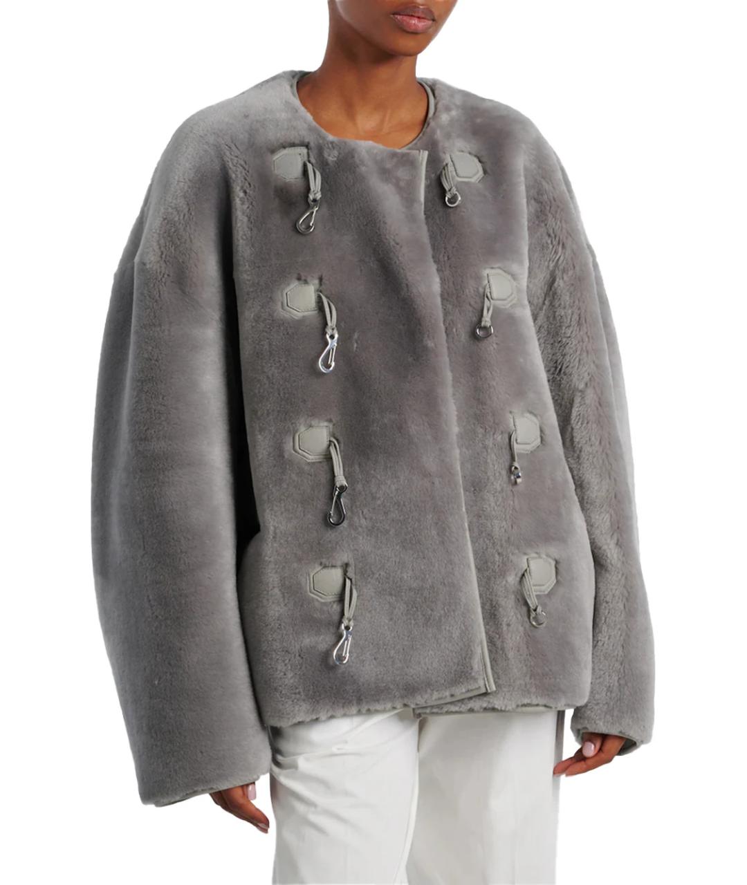 TOTEME Серая шуба, фото 6