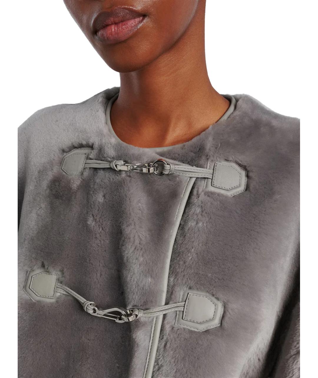 TOTEME Серая шуба, фото 7