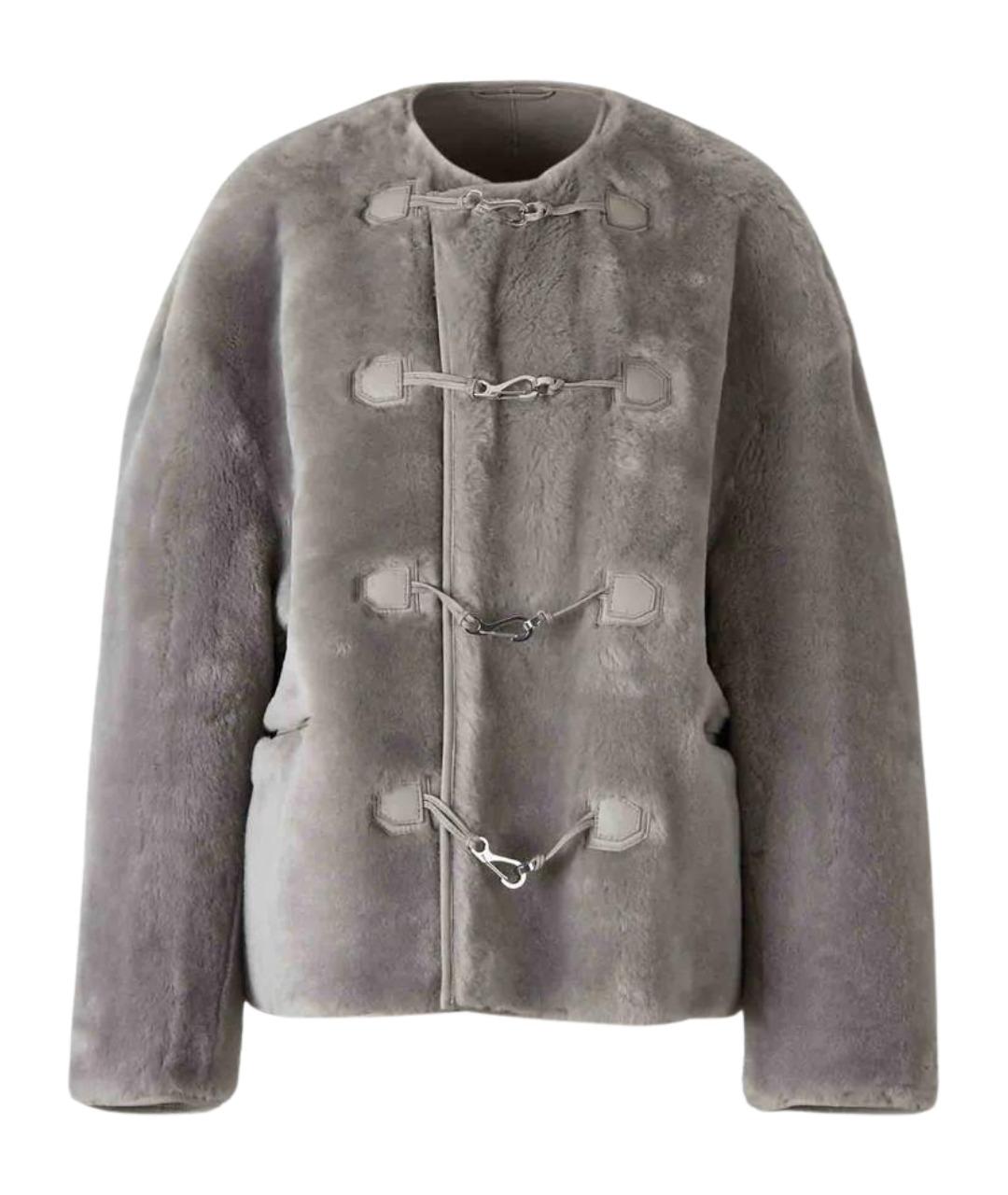 TOTEME Серая шуба, фото 1