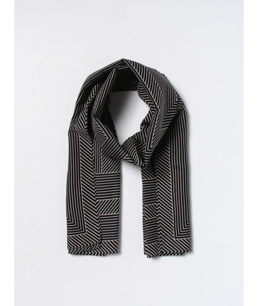 TOTEME Черный шарф, фото 3