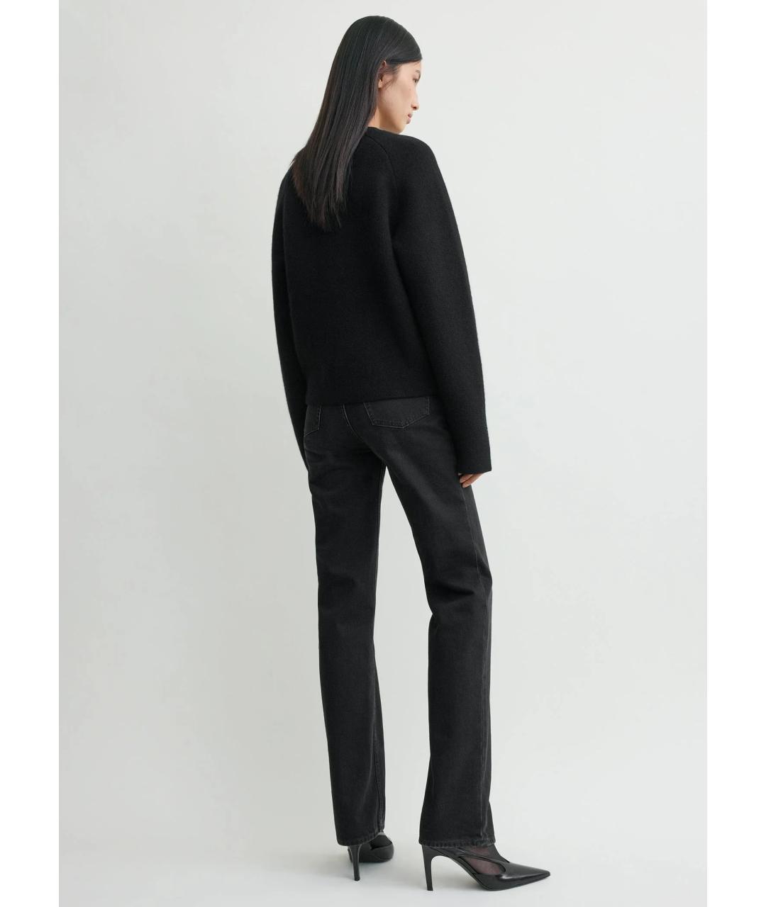 TOTEME Черный кашемировый кардиган, фото 4