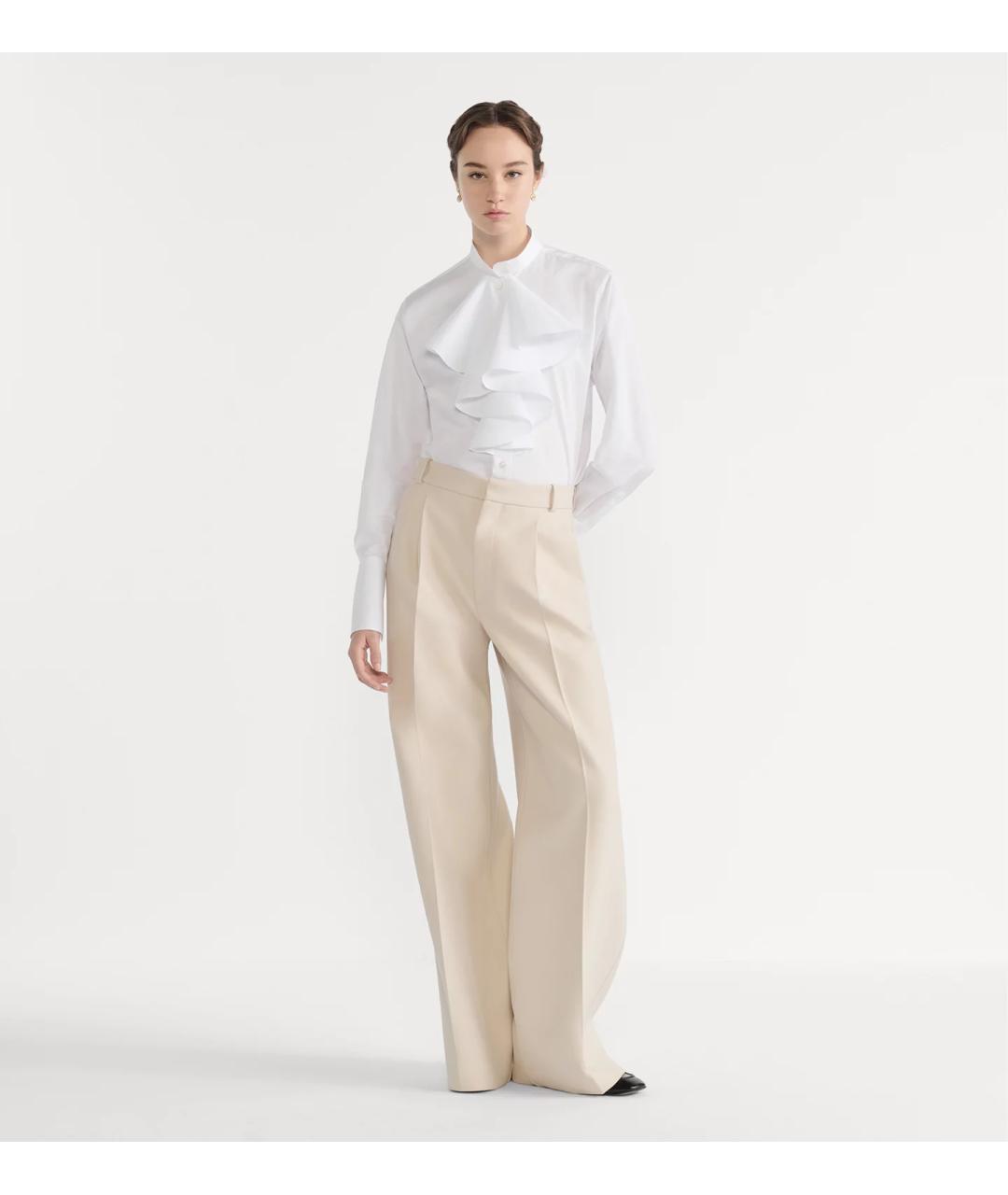 CHRISTIAN DIOR Белая хлопковая рубашка, фото 2