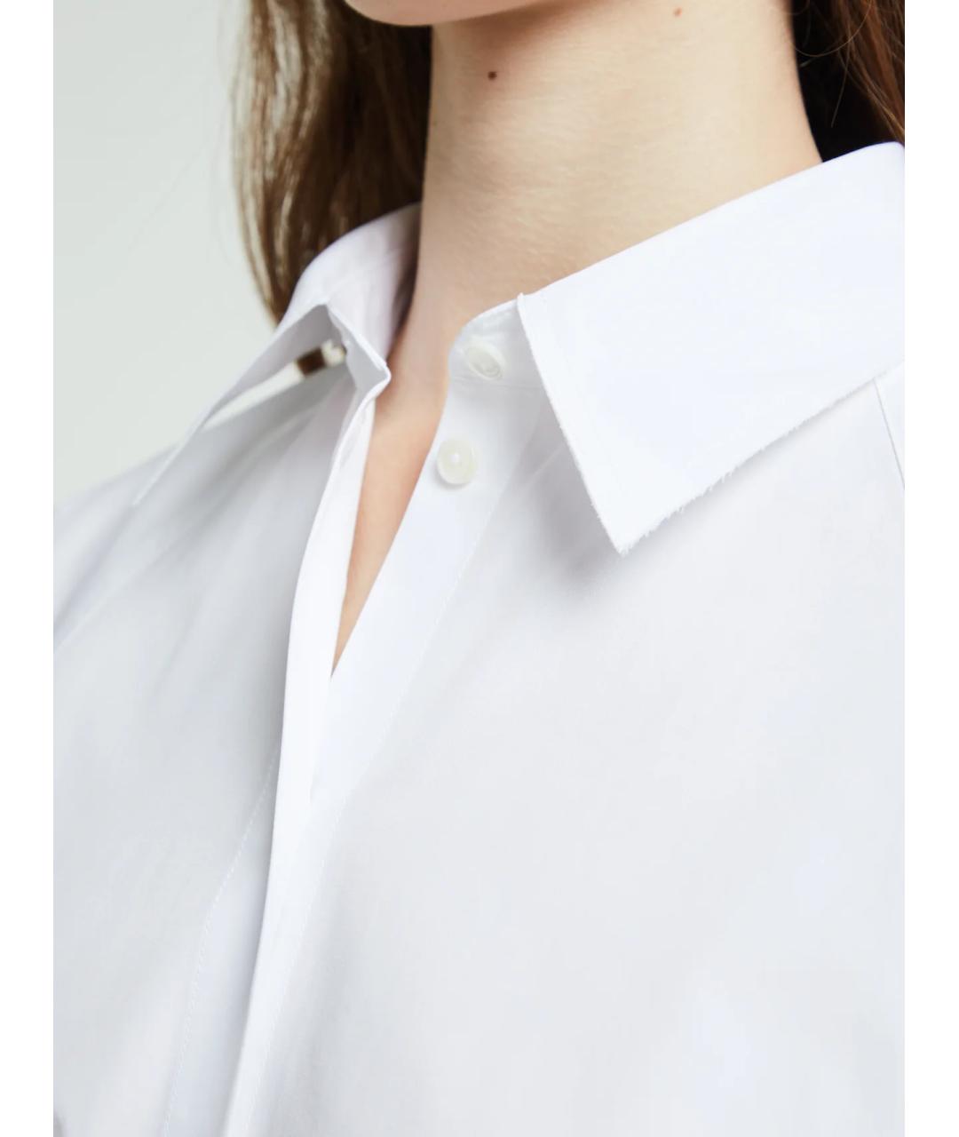 TOTEME Белая хлопковая рубашка, фото 5