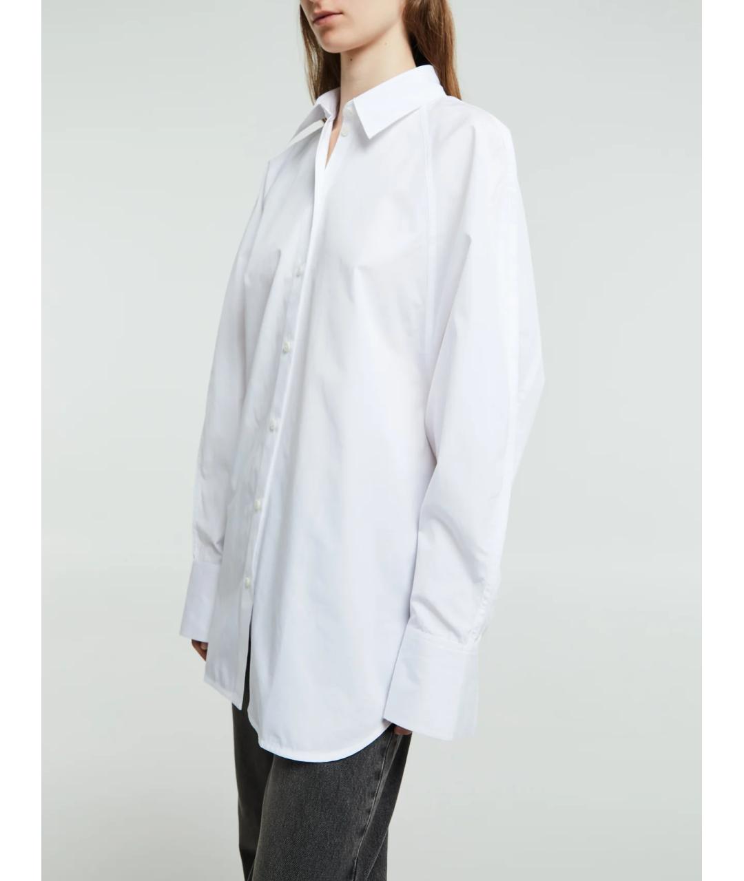 TOTEME Белая хлопковая рубашка, фото 4