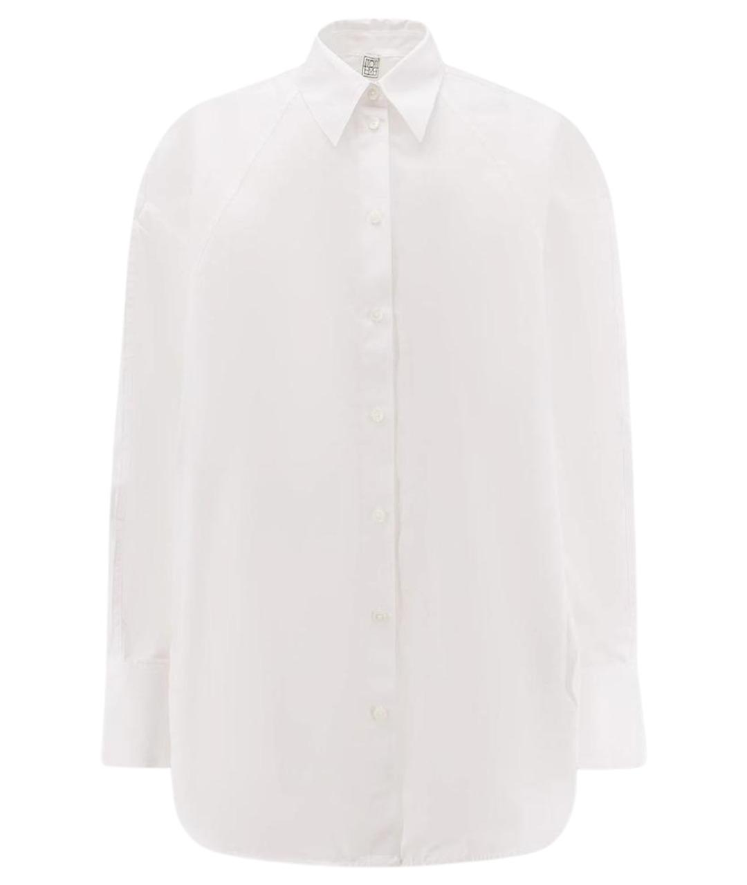 TOTEME Белая хлопковая рубашка, фото 1