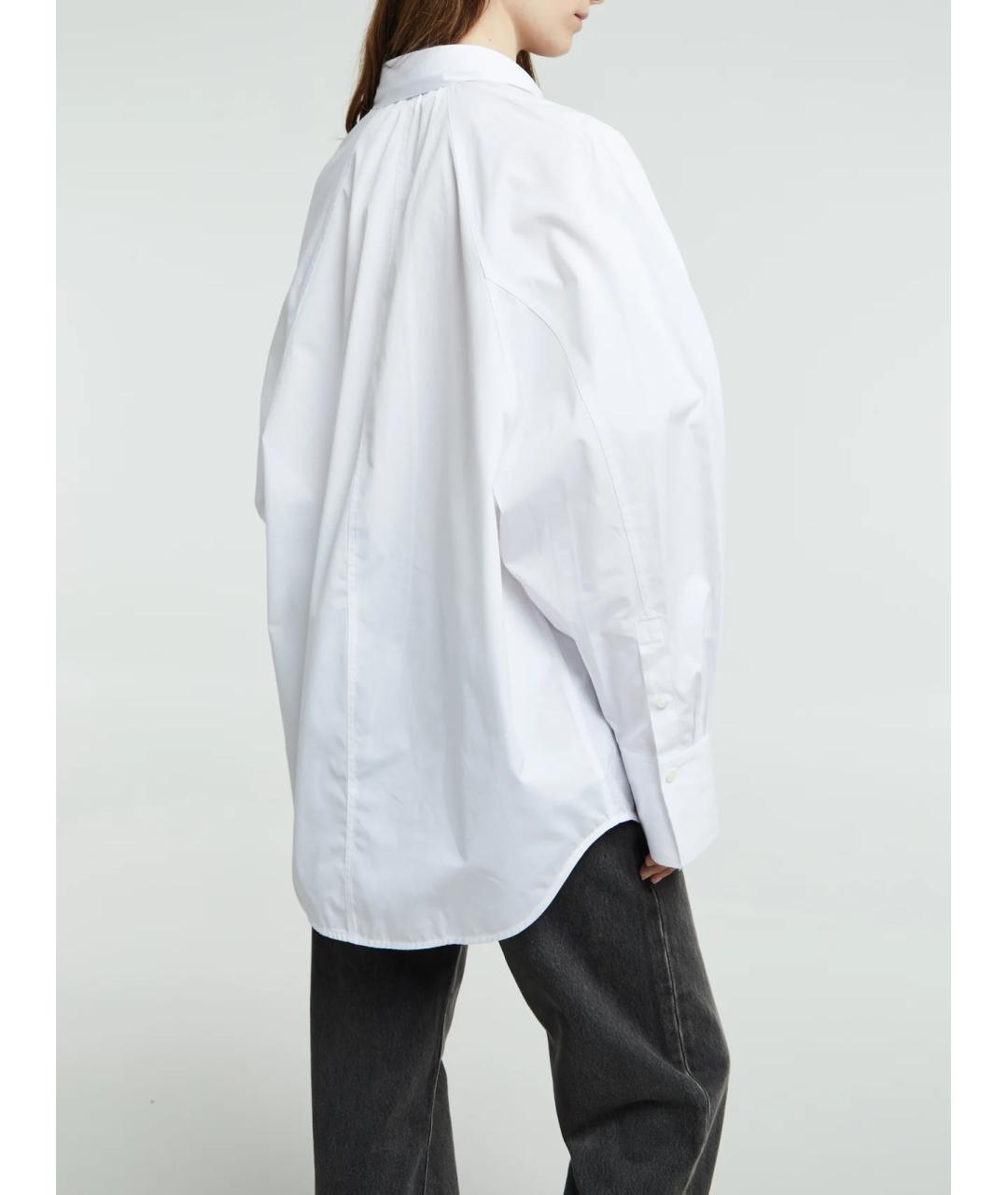 TOTEME Белая хлопковая рубашка, фото 6