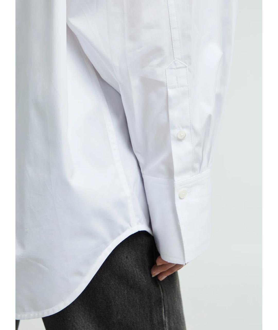 TOTEME Белая хлопковая рубашка, фото 7