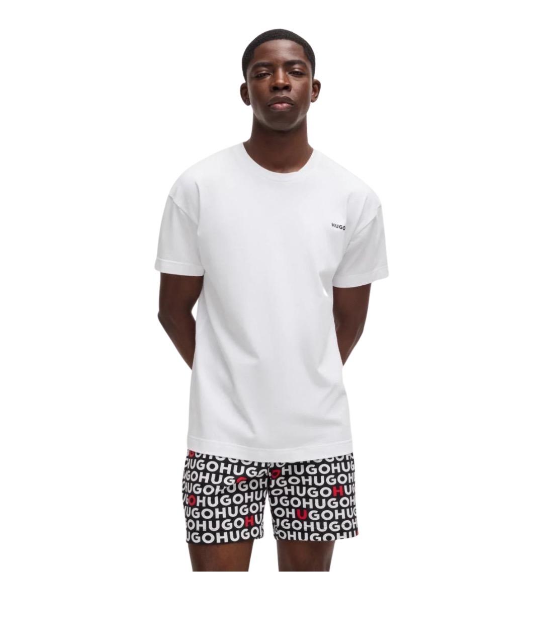 HUGO Белая пижама, фото 1