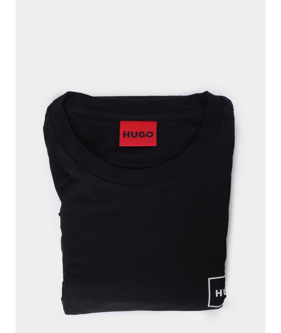 HUGO Мульти хлопковая футболка, фото 3