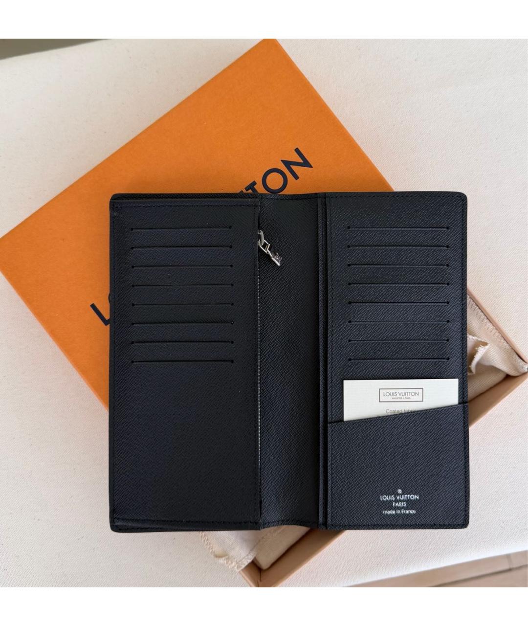 LOUIS VUITTON Черный кошелек, фото 3