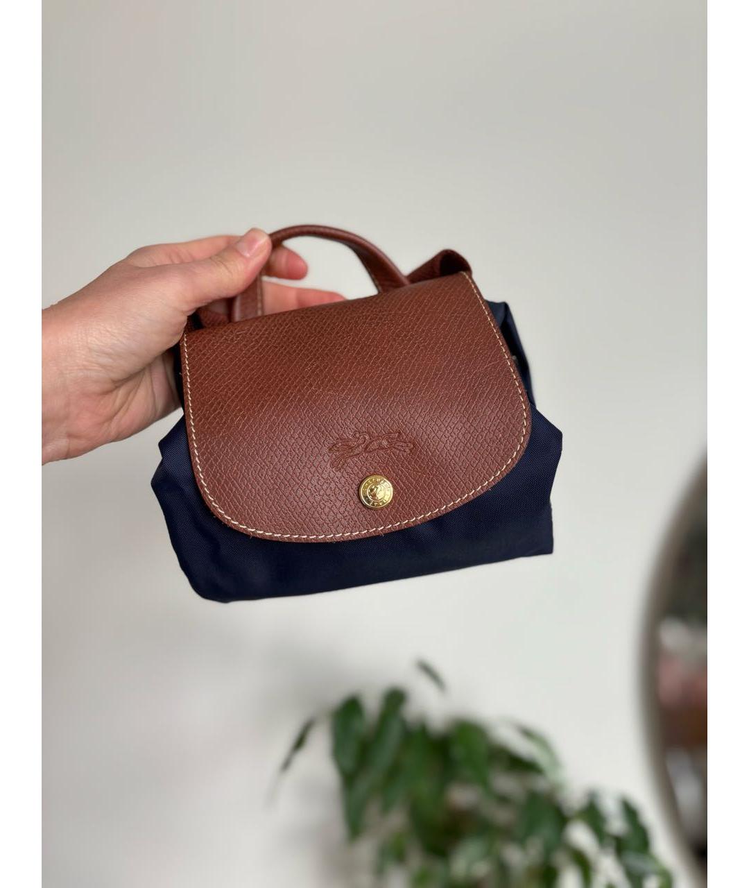 LONGCHAMP Темно-синий рюкзак, фото 7