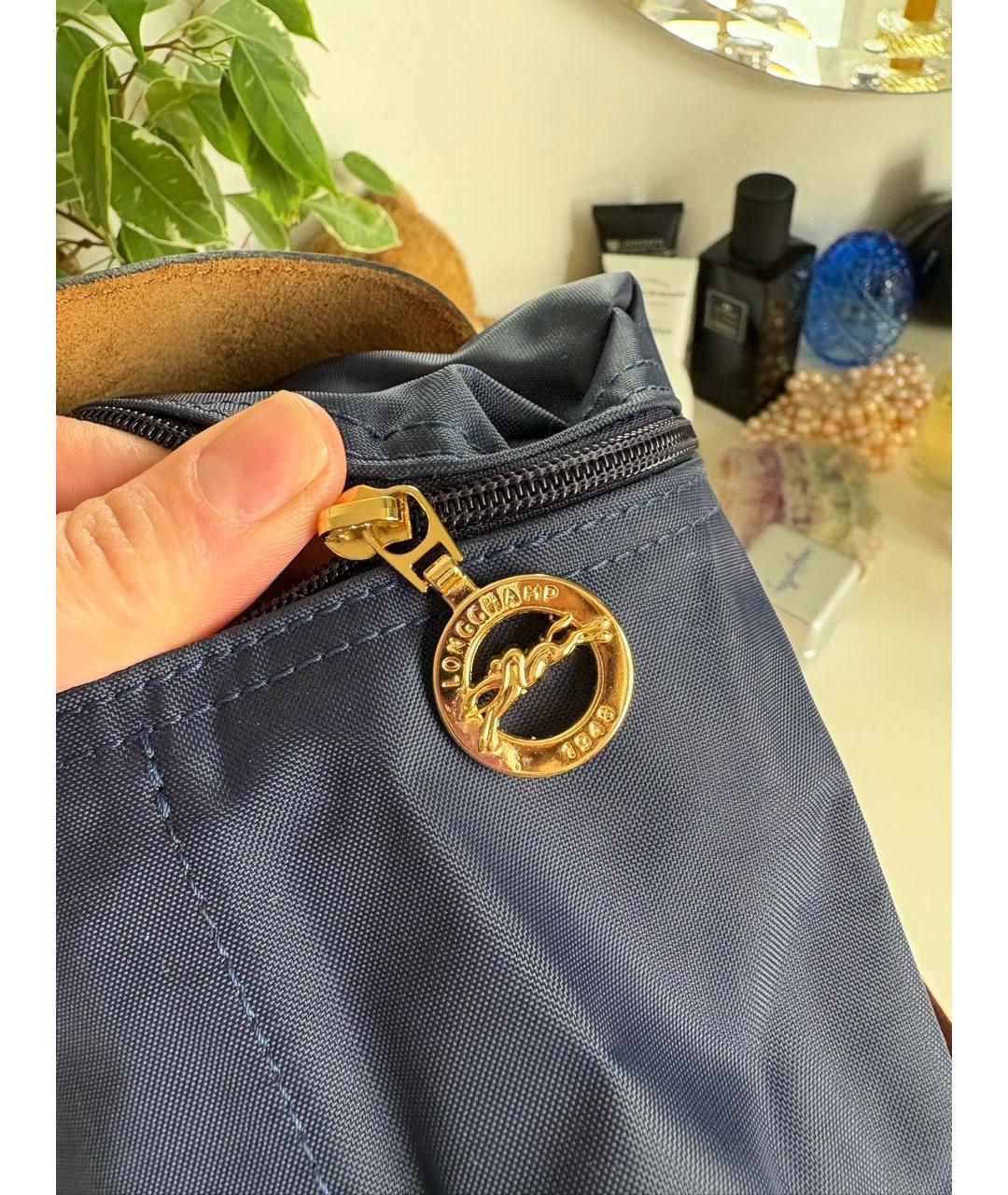 LONGCHAMP Темно-синий рюкзак, фото 5