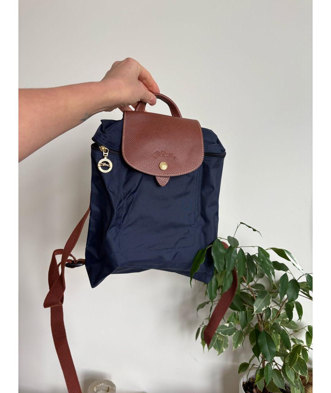 LONGCHAMP Темно-синий рюкзак, фото 9
