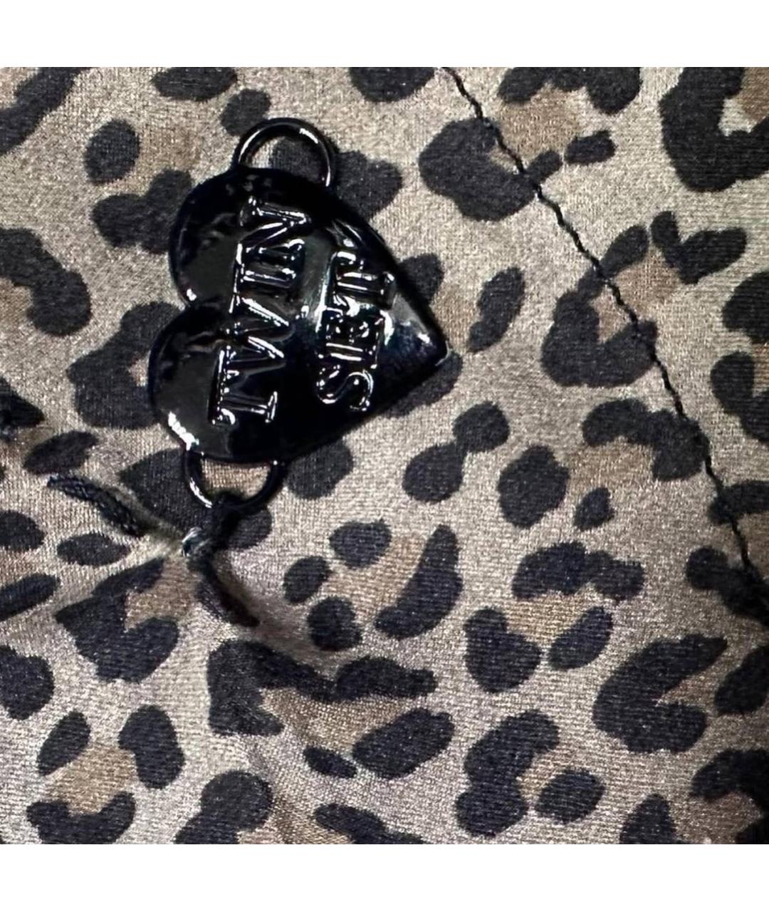 TWIN-SET Мульти шелковое повседневное платье, фото 4