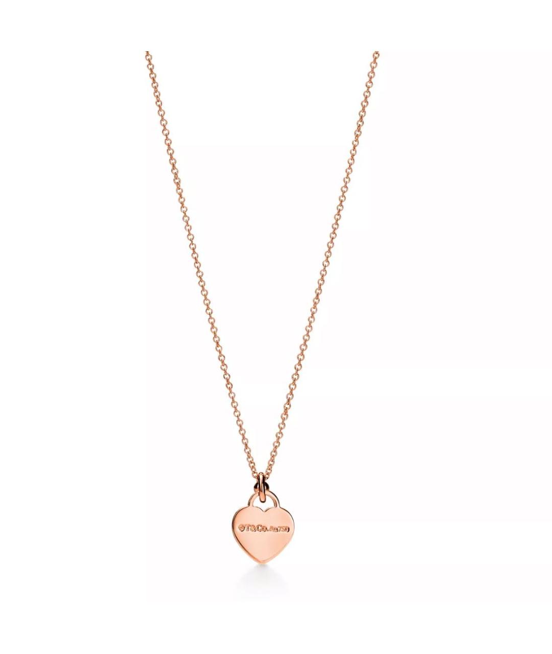 TIFFANY&CO Розовое колье из розового золота, фото 3