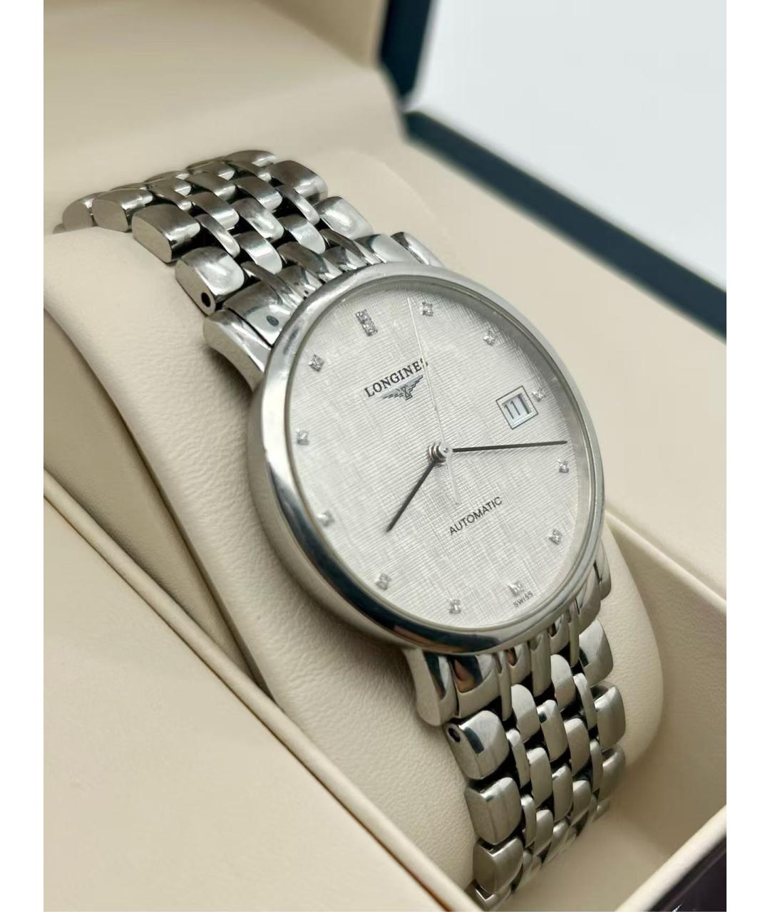 LONGINES Серебряные часы, фото 3