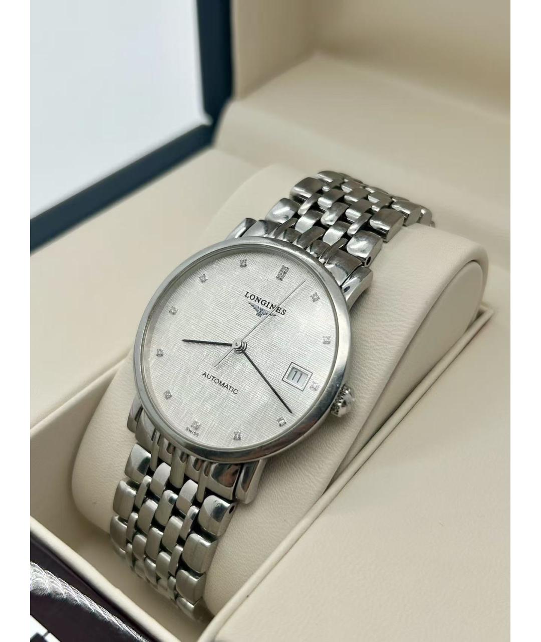 LONGINES Серебряные часы, фото 2