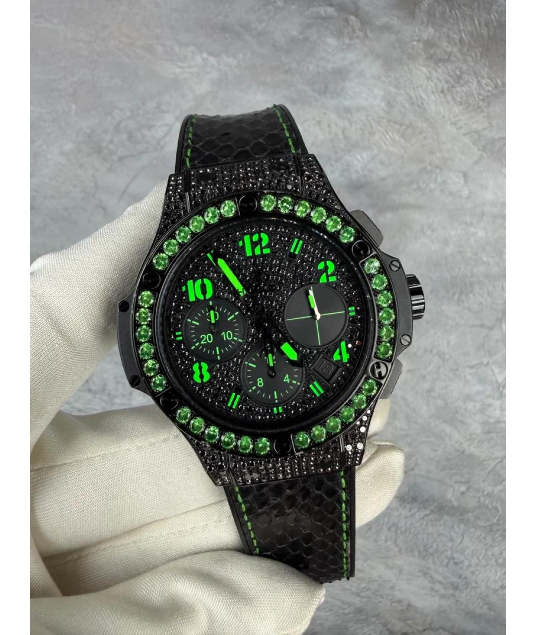 HUBLOT Черные металлические часы, фото 2