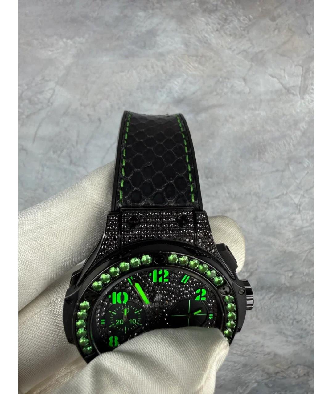 HUBLOT Черные металлические часы, фото 7