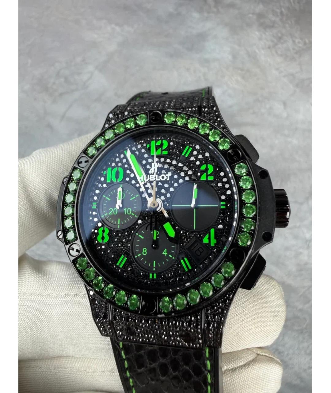 HUBLOT Черные металлические часы, фото 4