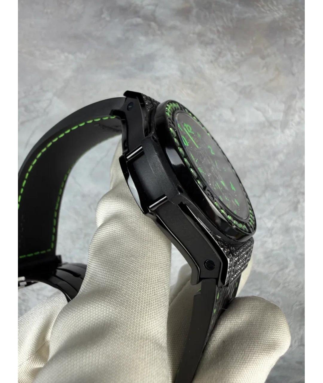 HUBLOT Черные металлические часы, фото 6