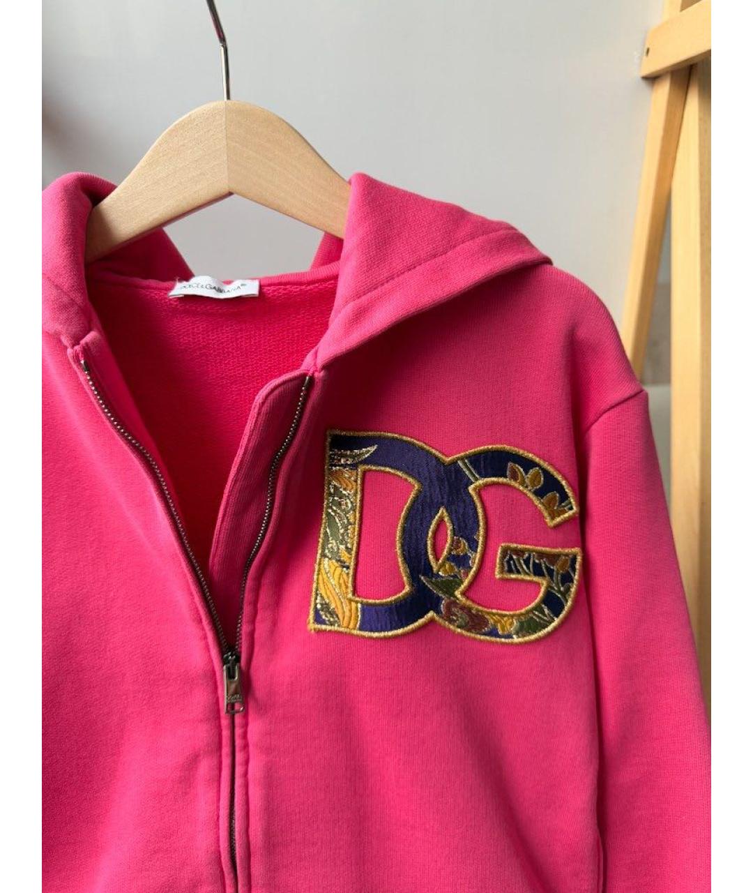 DOLCE&GABBANA Розовый хлопковый комплект, фото 6