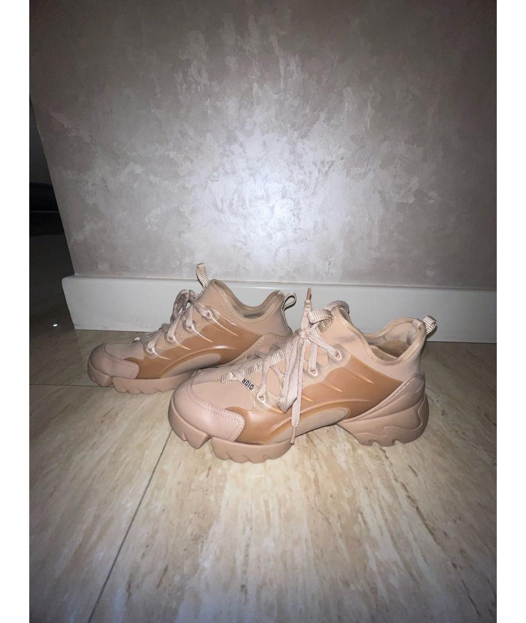 CHRISTIAN DIOR Бежевые кроссовки, фото 5