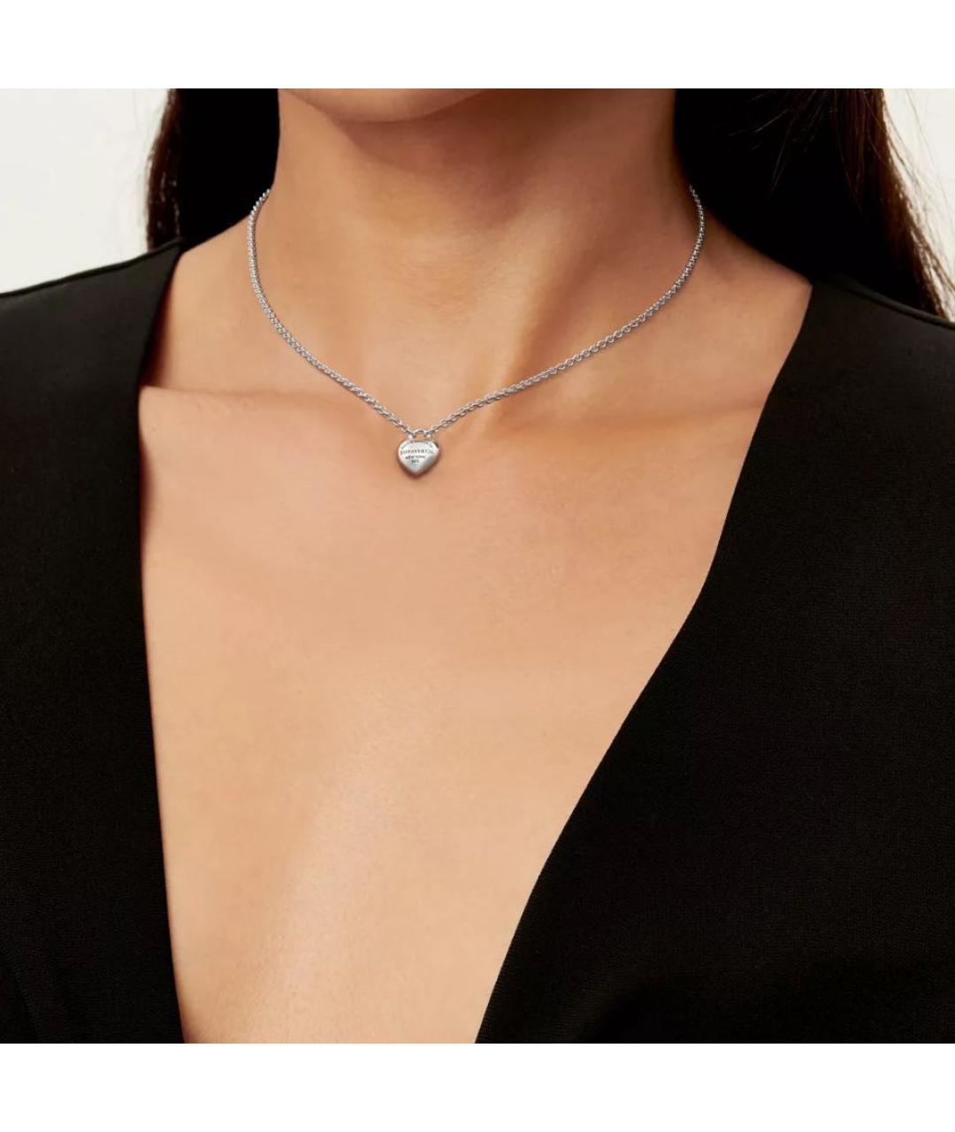 TIFFANY&CO Серебряное серебряное колье, фото 2