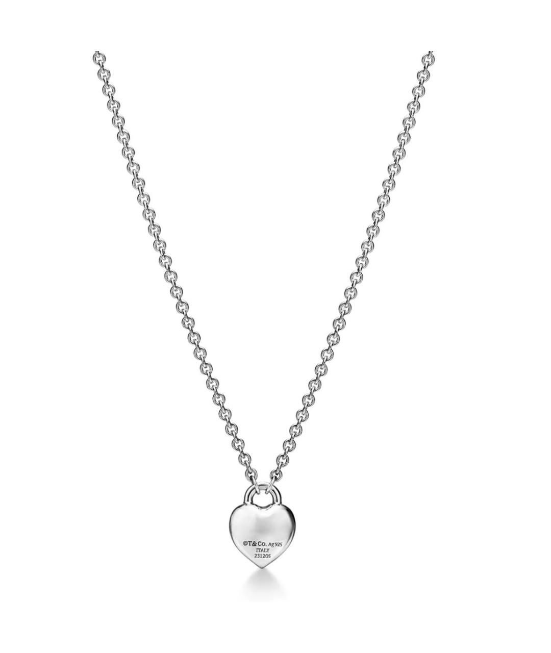 TIFFANY&CO Серебряное серебряное колье, фото 3