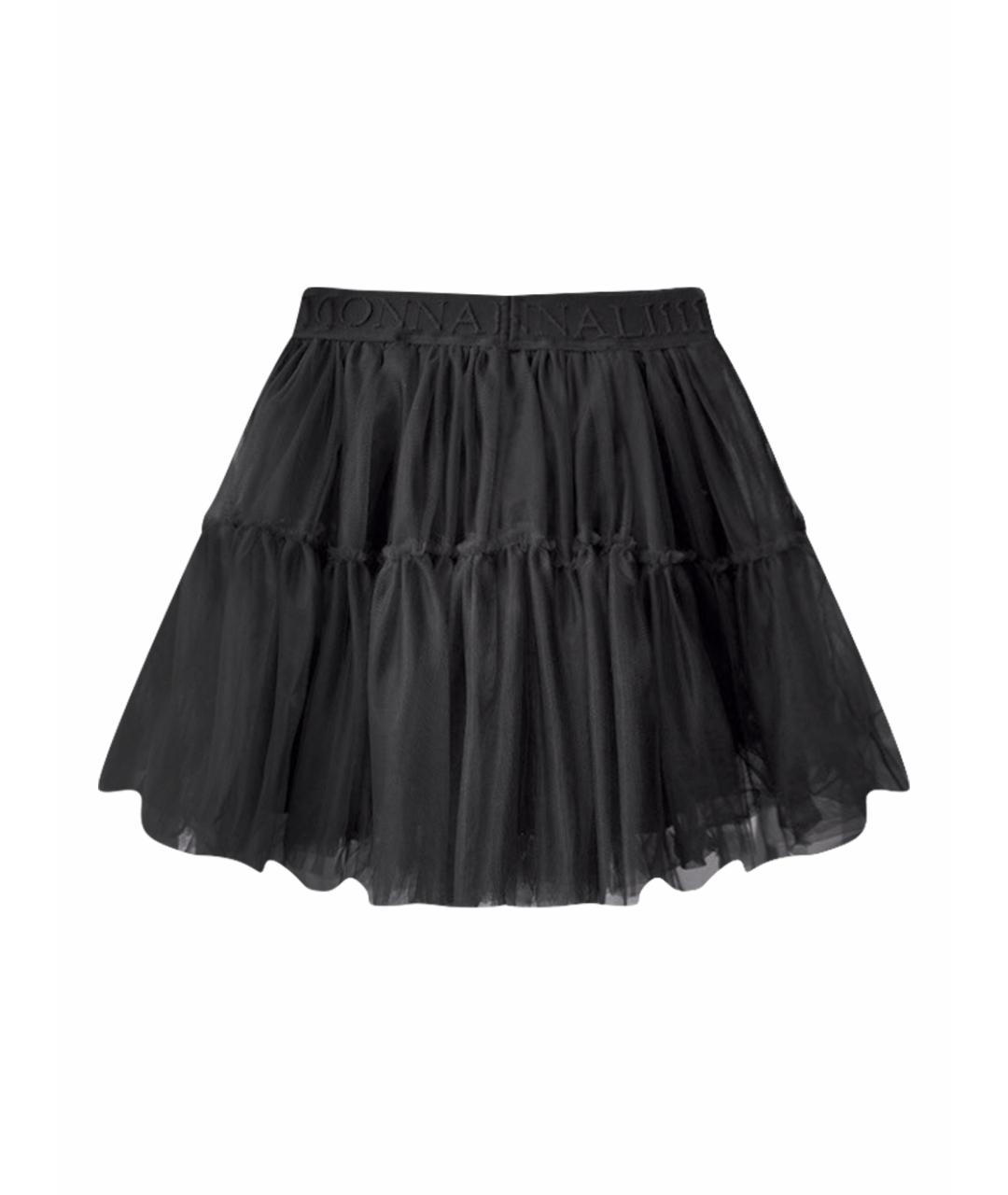 MONNALISA Черная юбка, фото 1