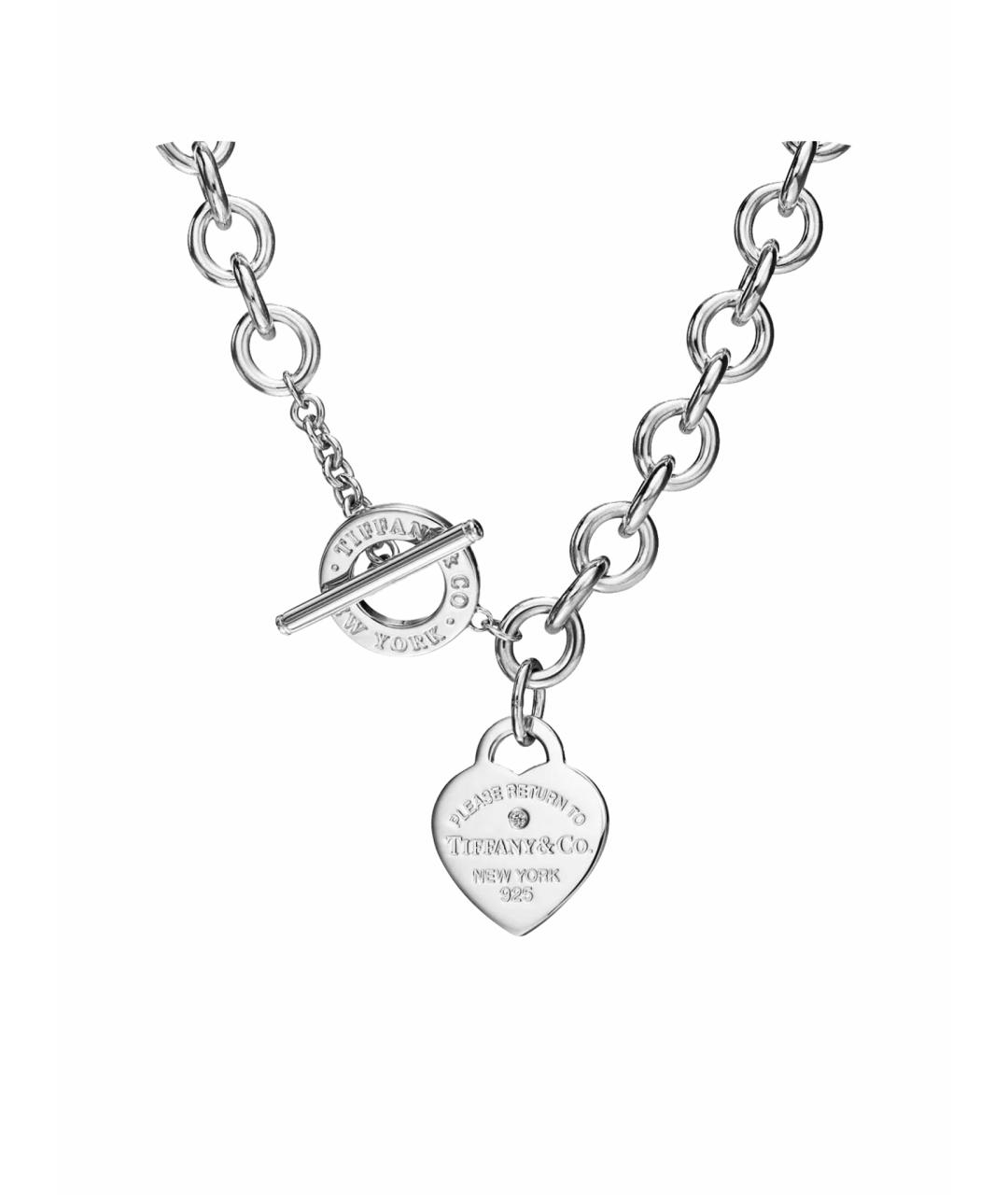 TIFFANY&CO Серебряное серебряное колье, фото 1