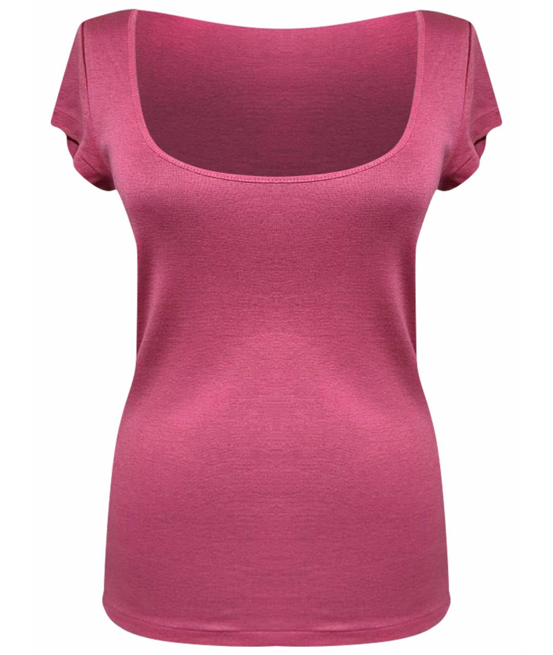 RALPH LAUREN Розовая хлопковая футболка, фото 1