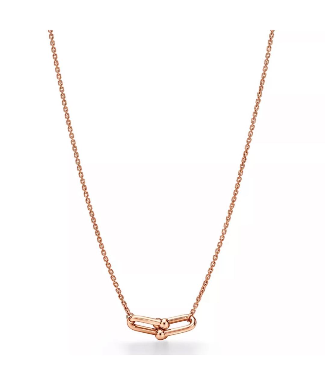 TIFFANY&CO Розовое колье из розового золота, фото 4
