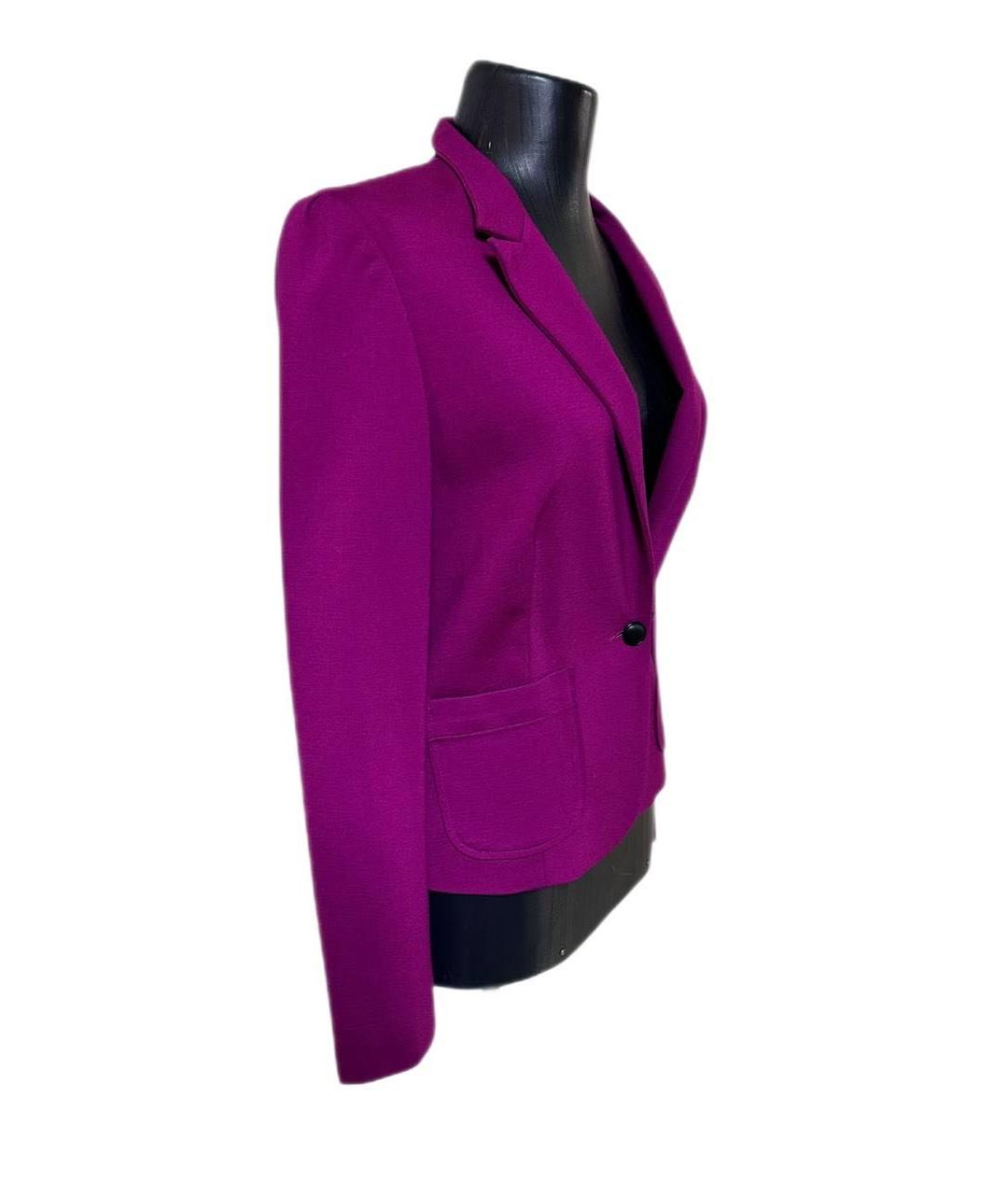 PAUL SMITH Фуксия вискозный жакет/пиджак, фото 6