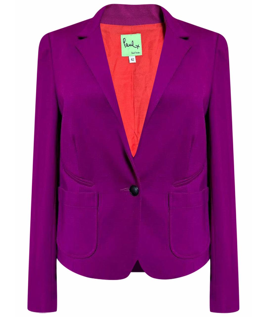 PAUL SMITH Фуксия вискозный жакет/пиджак, фото 1