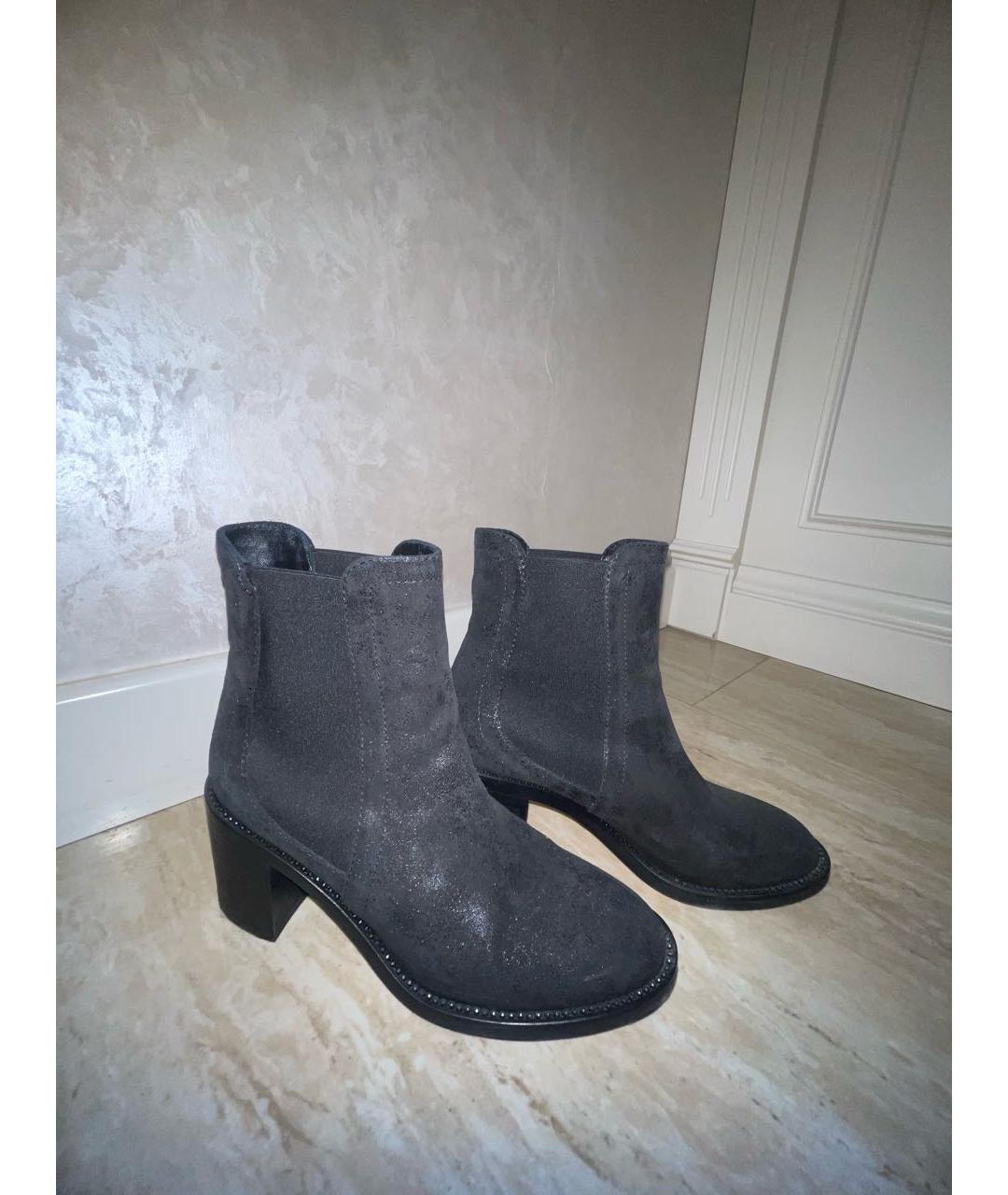 JIMMY CHOO Черные ботильоны, фото 2