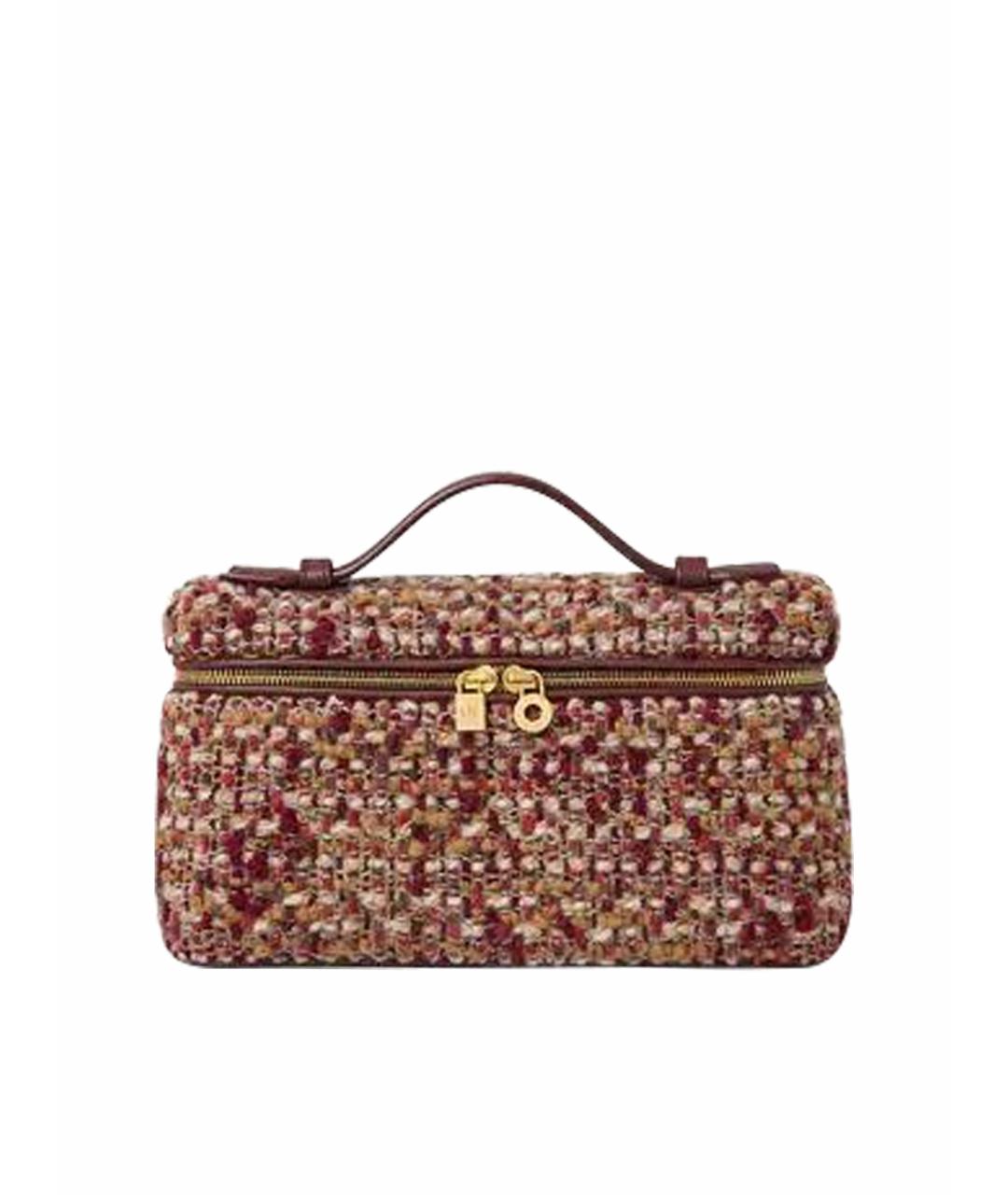 LORO PIANA Мульти шерстяная сумка с короткими ручками, фото 1