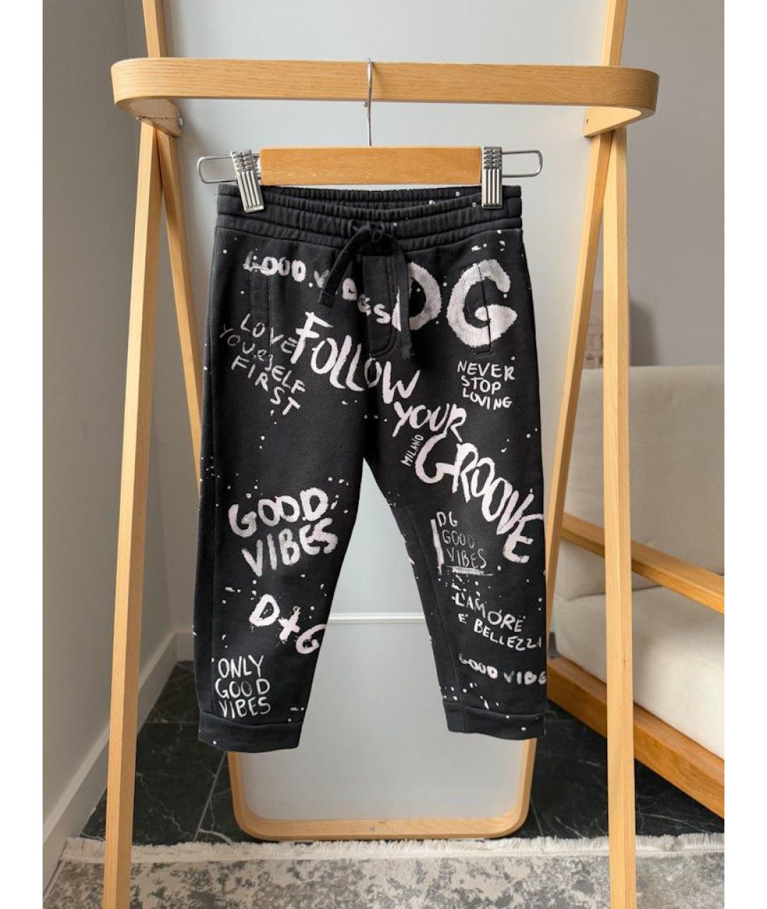 DOLCE & GABBANA KIDS Мульти хлопковые брюки и шорты, фото 5