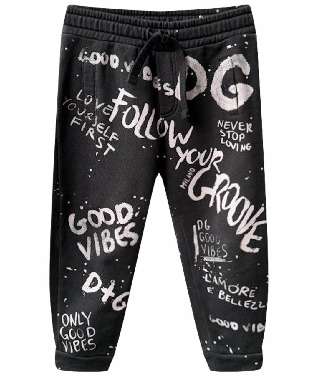 DOLCE & GABBANA KIDS Мульти хлопковые брюки и шорты, фото 1