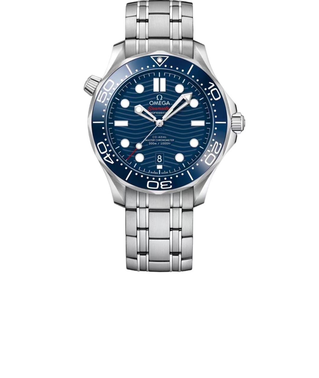 OMEGA Синие часы, фото 6