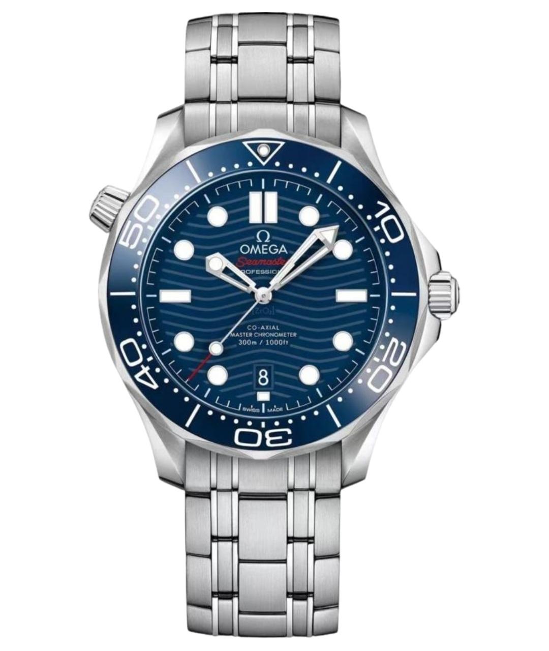 OMEGA Синие часы, фото 1