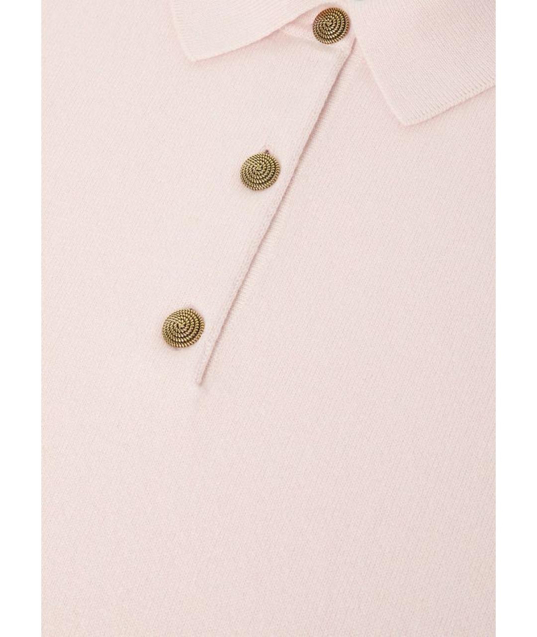 LORO PIANA Розовый кашемировый джемпер / свитер, фото 3