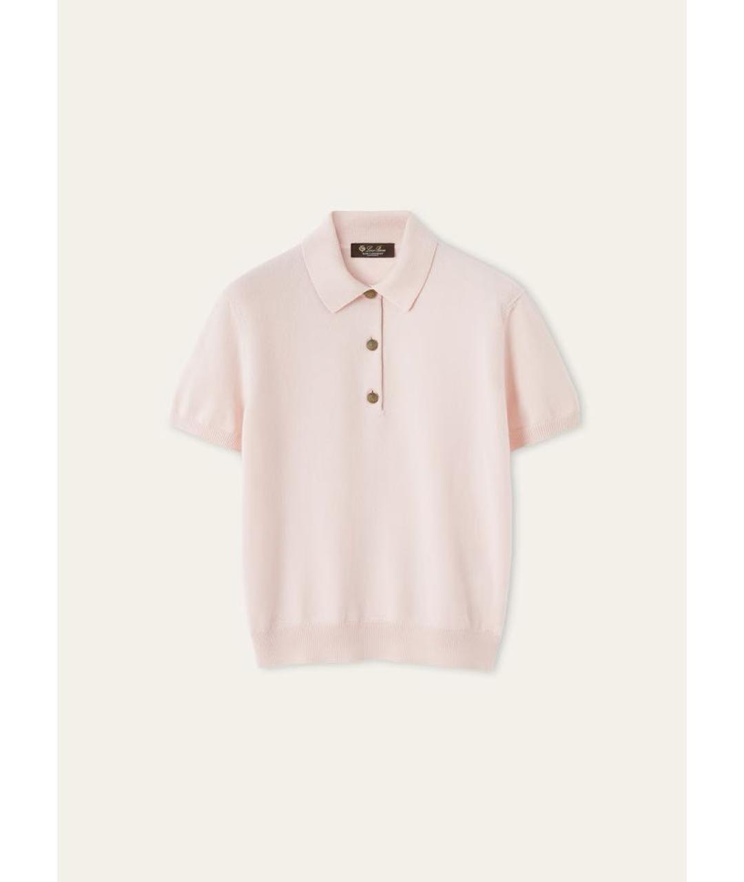 LORO PIANA Розовый кашемировый джемпер / свитер, фото 4