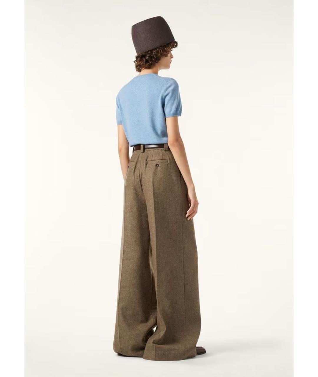 LORO PIANA Голубой кашемировый джемпер / свитер, фото 4