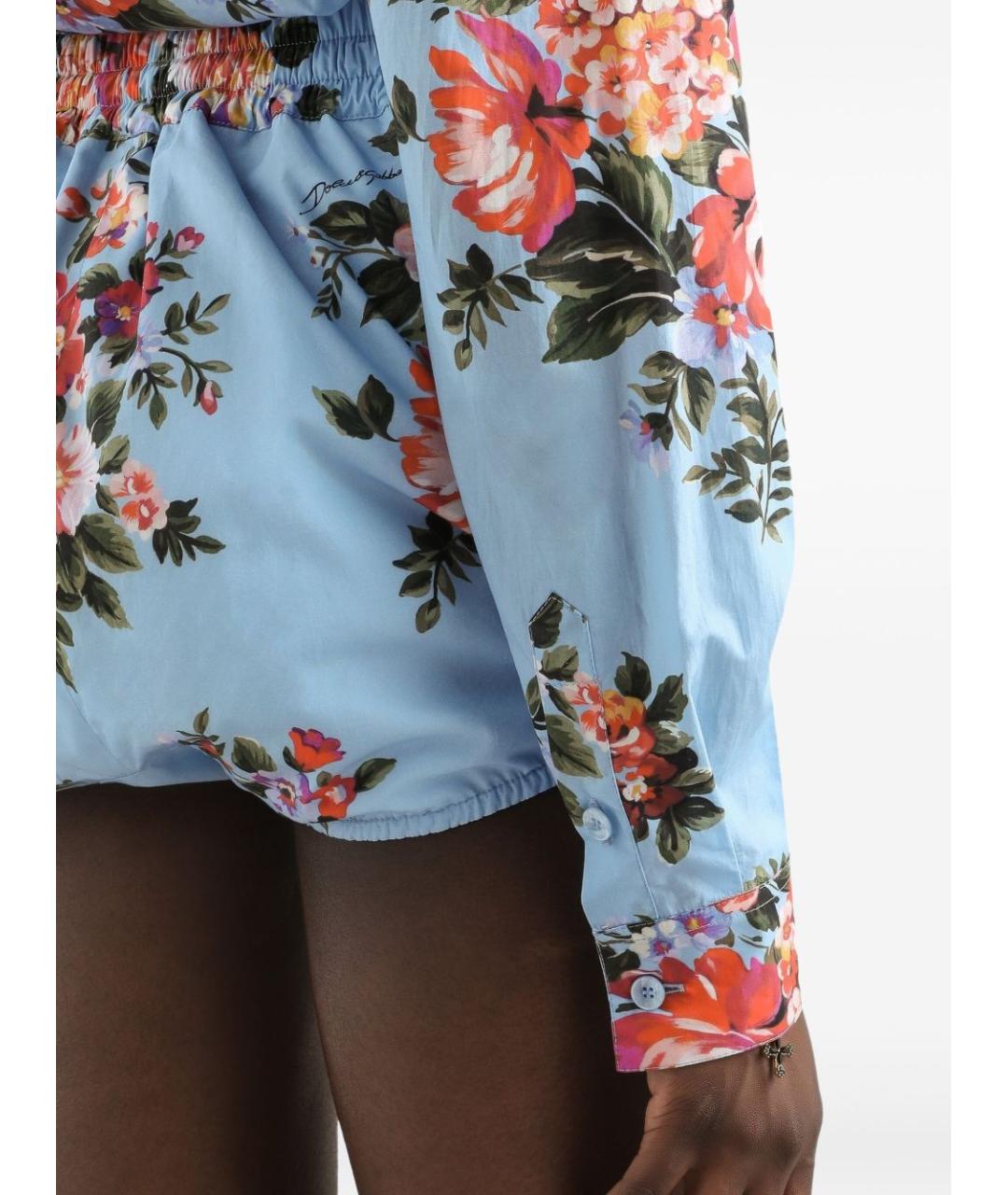 DOLCE&GABBANA Мульти хлопковая рубашка, фото 5