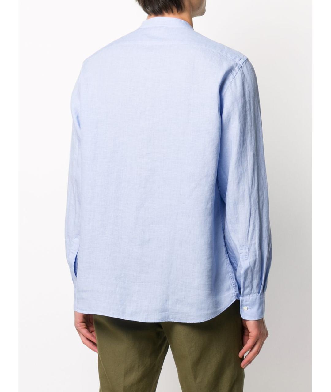 ASPESI Голубая кэжуал рубашка, фото 3
