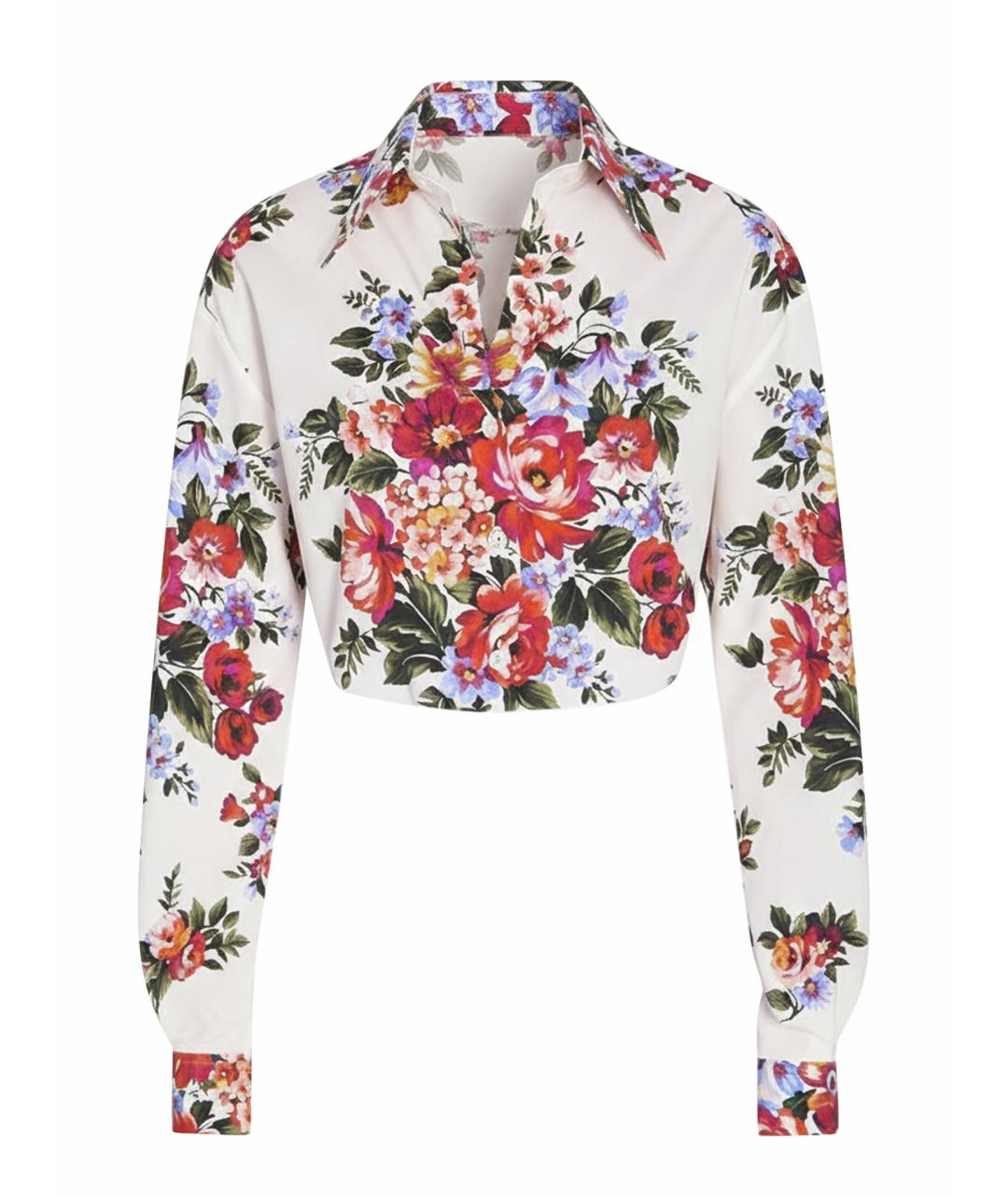 DOLCE&GABBANA Мульти хлопковая рубашка, фото 1